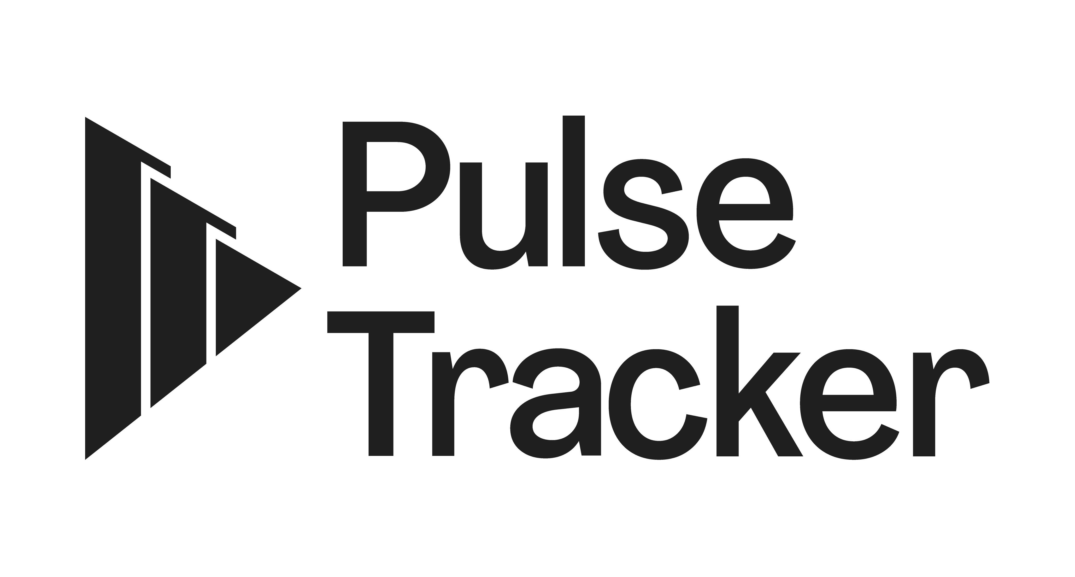 PulseTracker monochrome logo